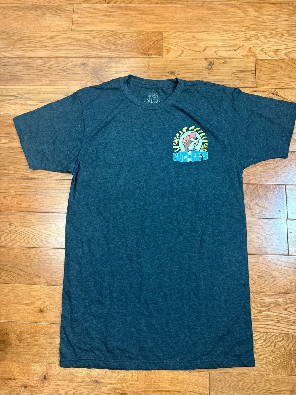 BUC-EE’S Unisex Adult Gray Jeep Print Short Sleeve Tee